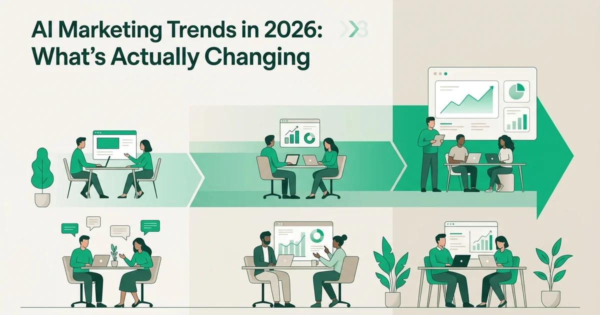 AI Marketing Trends in 2026: What's Actually Changing