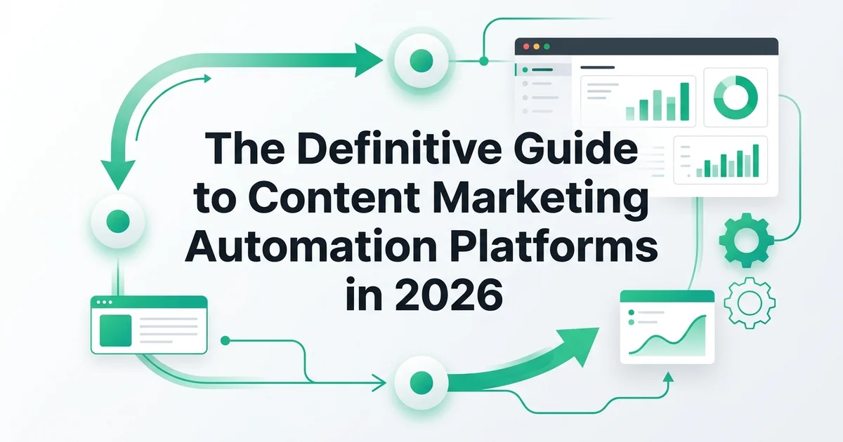 The Definitive Guide to Content Marketing Automation Platforms in 2026