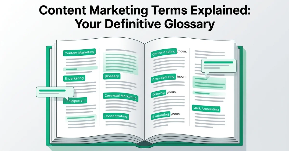 Content Marketing Terms Explained: Your Definitive Glossary