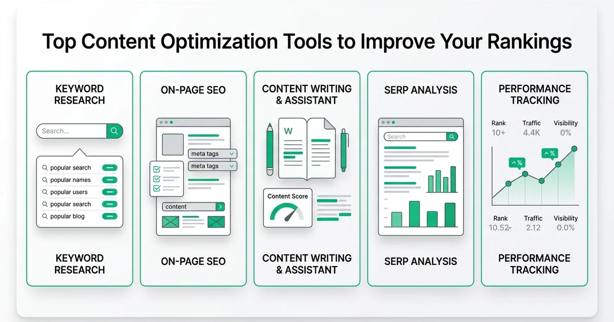 Top Content Optimization Tools to Improve Your Rankings