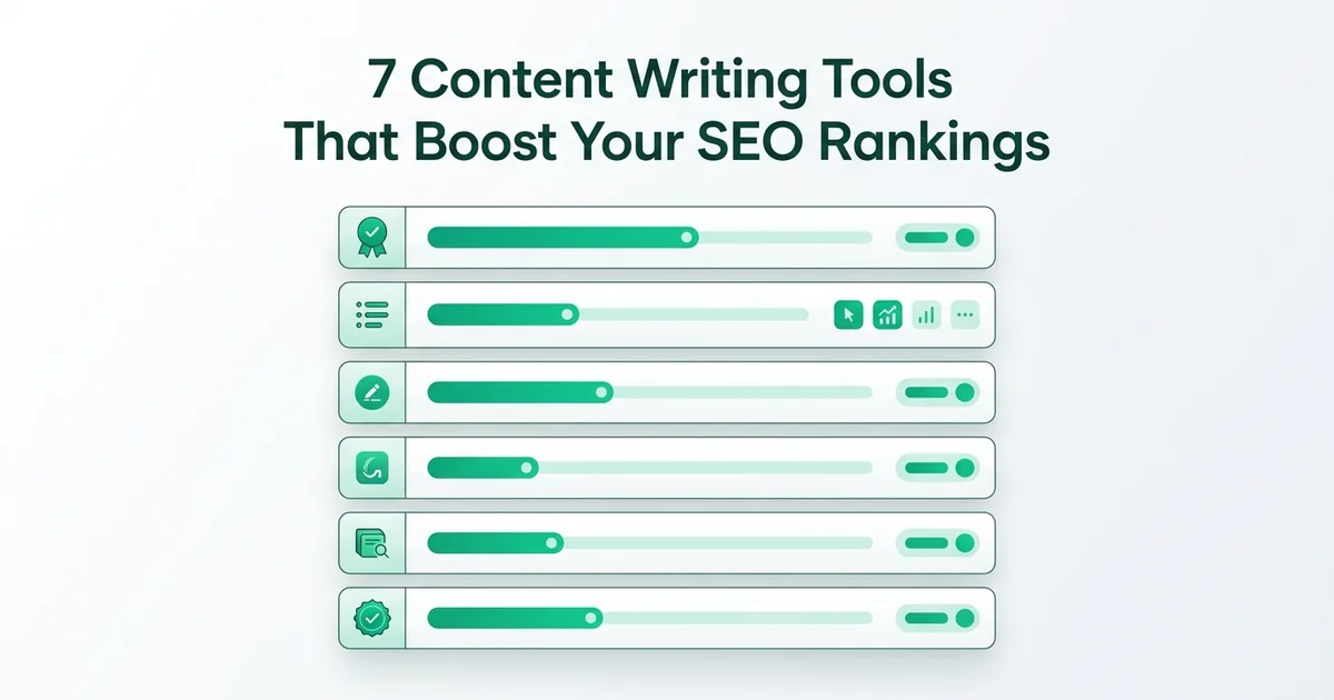 7 Content Writing Tools That Boost Your SEO Rankings
