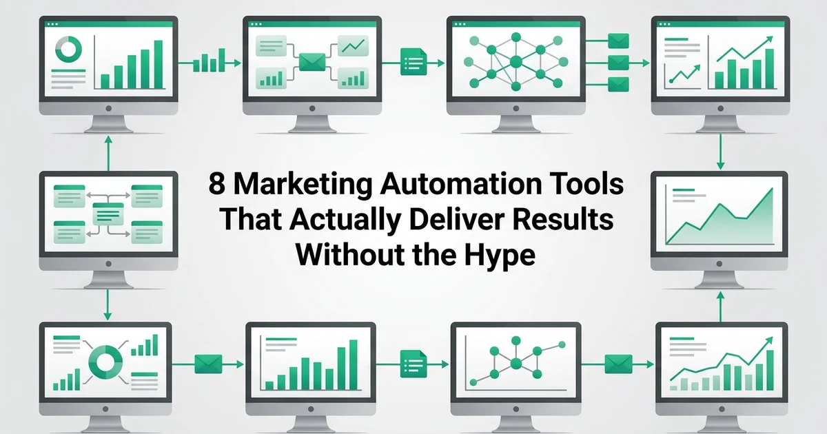 8 Marketing Automation Tools That Actually Deliver Results Without the Hype