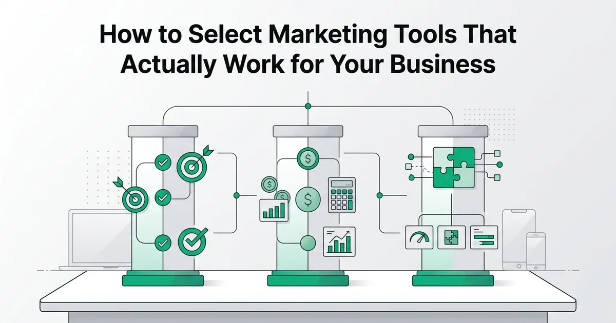 How to Select Marketing Tools That Actually Work for Your Business