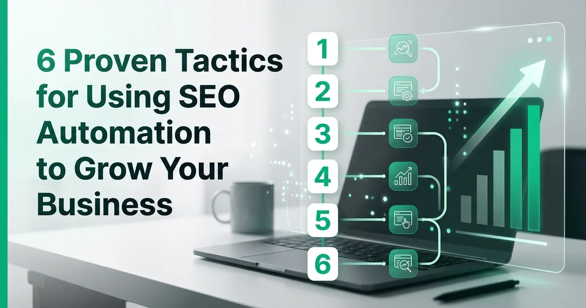 6 Proven Tactics for Using SEO Automation to Grow Your Business