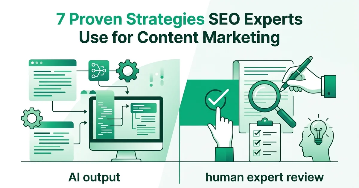 7 Proven Strategies SEO Experts Use for Content Marketing
