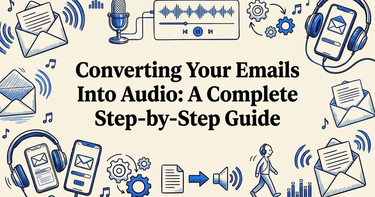 Converting Your Emails Into Audio: A Complete Step-by-Step Guide