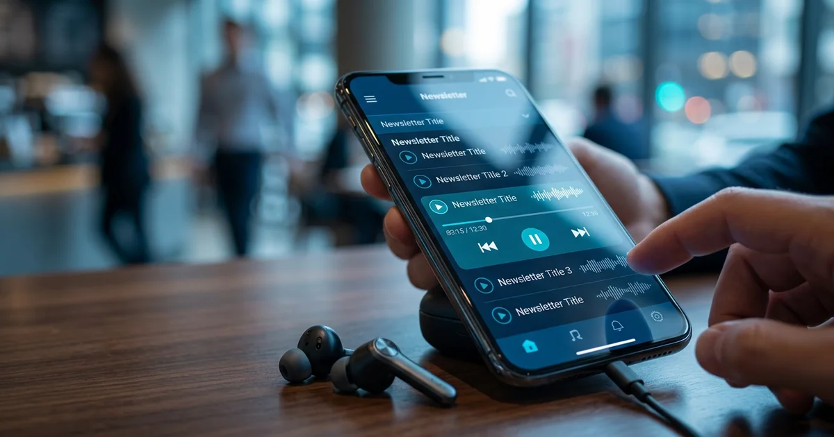 7 Ways to Listen to Newsletters on the Go