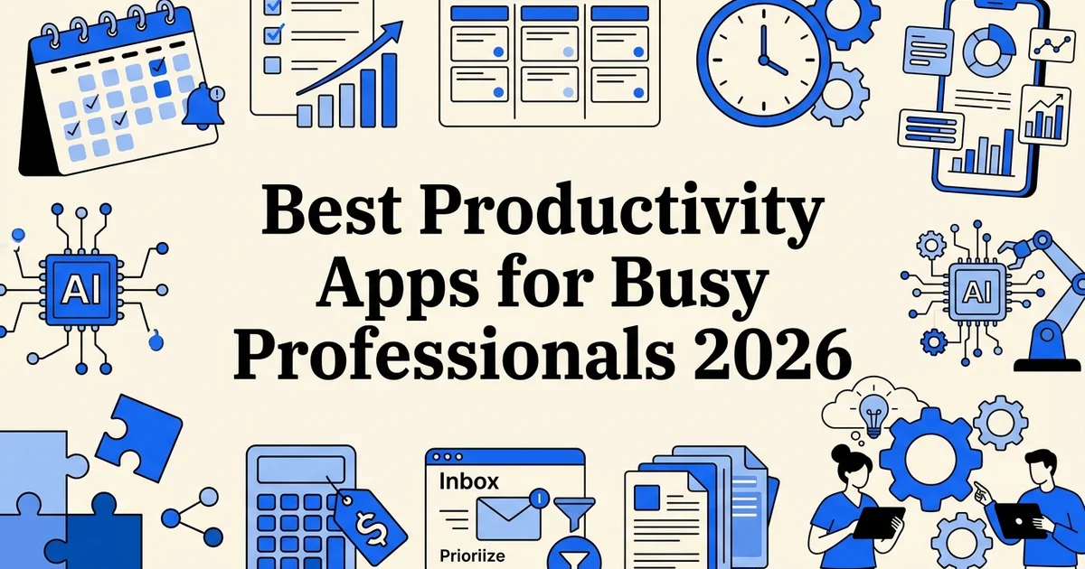 Best Productivity Apps for Busy Professionals 2026