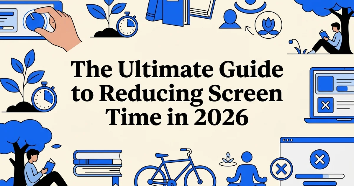The Ultimate Guide to Reducing Screen Time in 2026