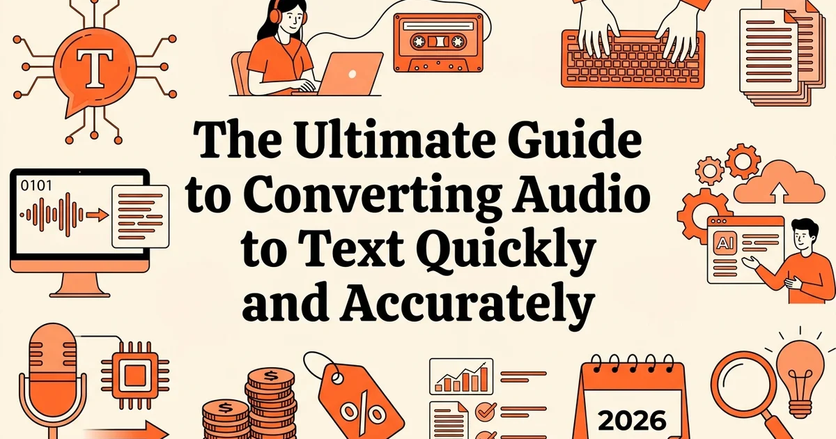 The Ultimate Guide to Converting Audio to Text Quickly and Accurately
