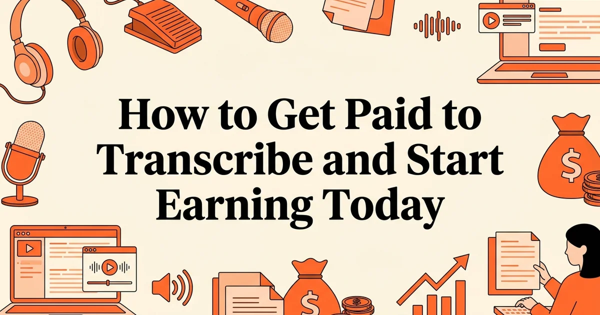 How to Get Paid to Transcribe and Start Earning Today