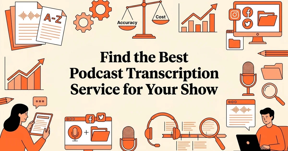 Find the Best Podcast Transcription Service for Your Show