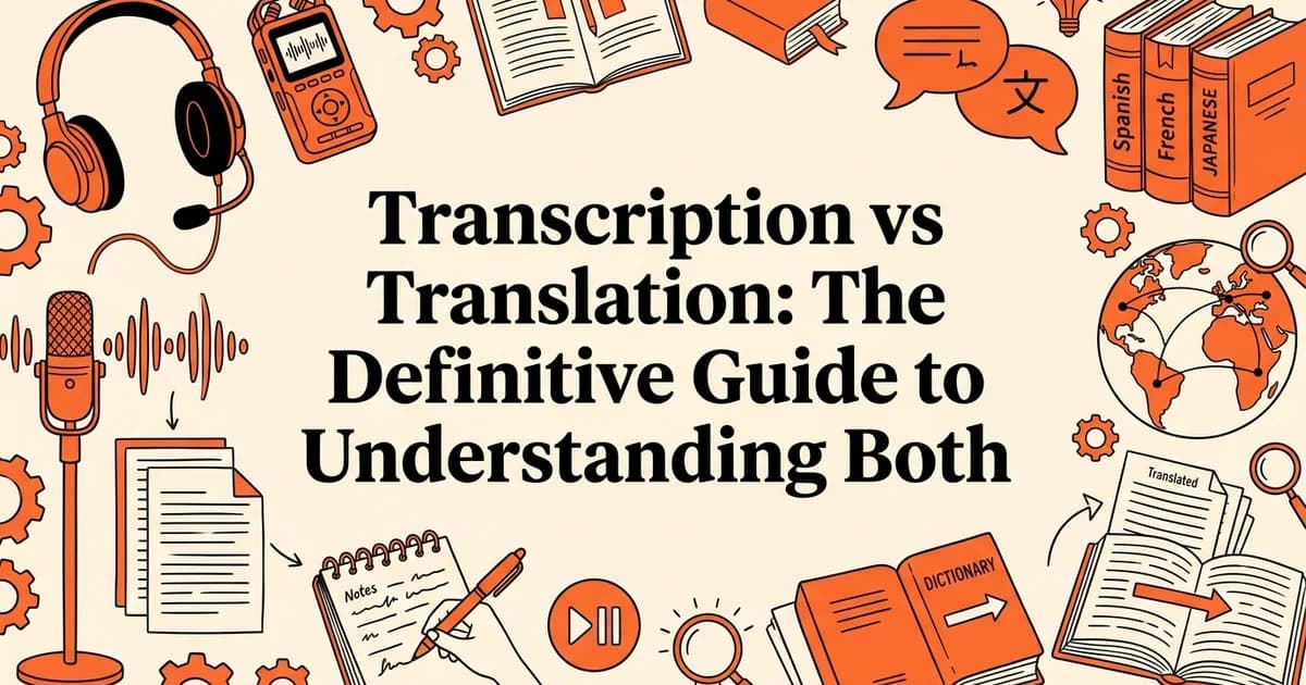 Transcription vs Translation: The Definitive Guide to Understanding Both