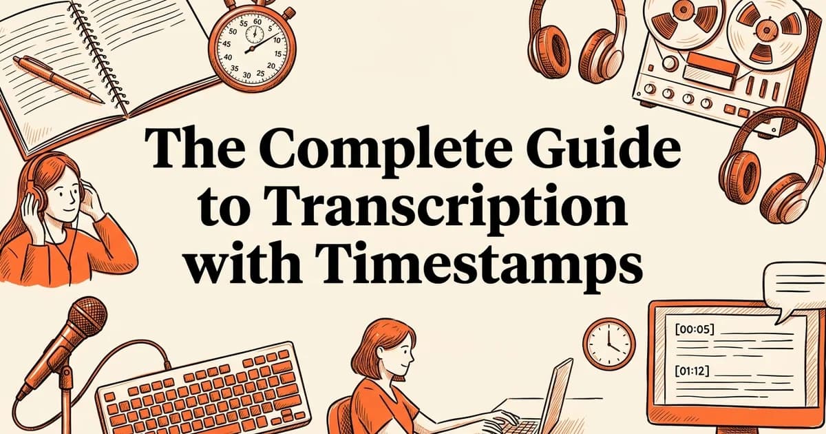 The Complete Guide to Transcription with Timestamps