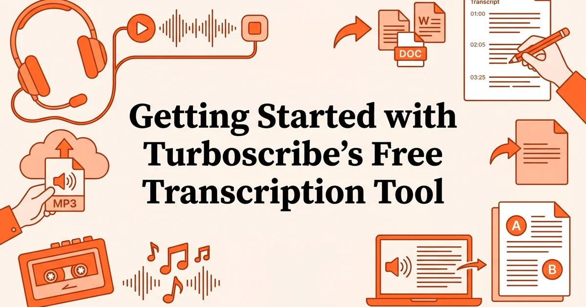 Getting Started with Turboscribe's Free Transcription Tool