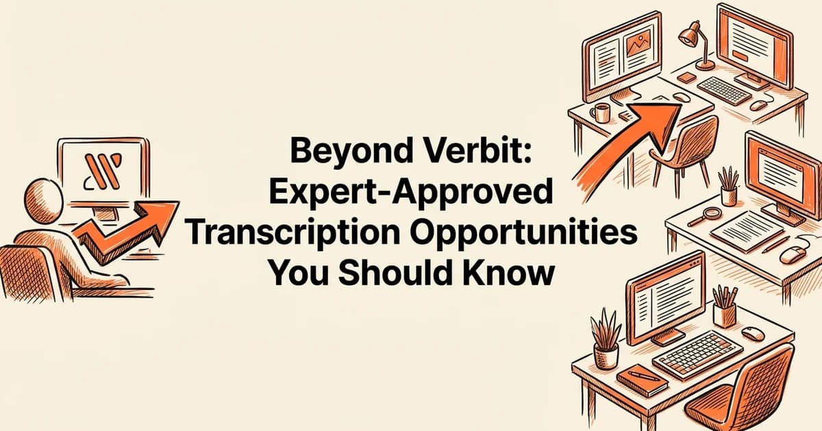 Beyond Verbit: Expert-Approved Transcription Opportunities You Should Know