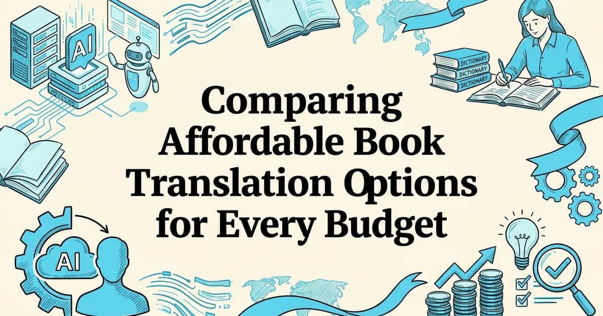 Comparing Affordable Book Translation Options for Every Budget
