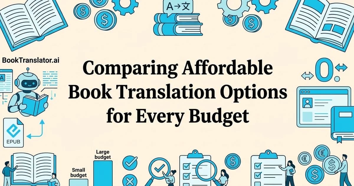 Comparing Affordable Book Translation Options for Every Budget