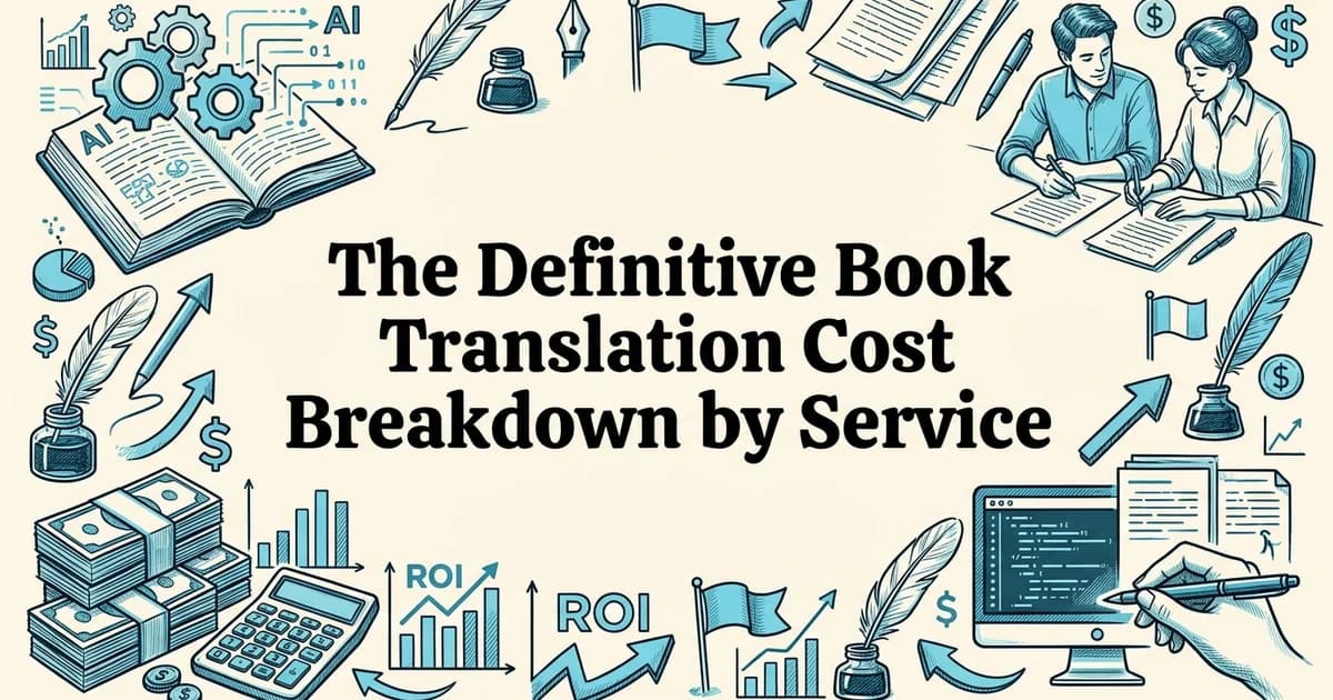 The Definitive Book Translation Cost Breakdown by Service