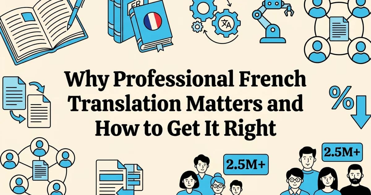 Why Professional French Translation Matters and How to Get It Right