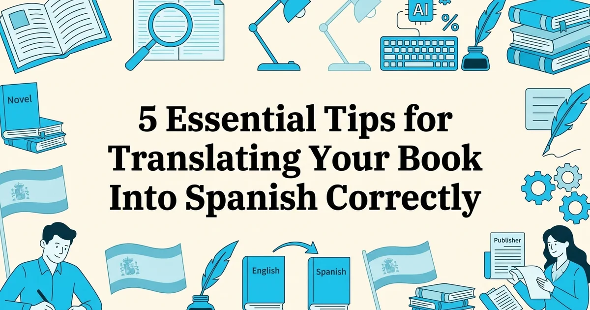 5 Essential Tips for Translating Your Book Into Spanish Correctly