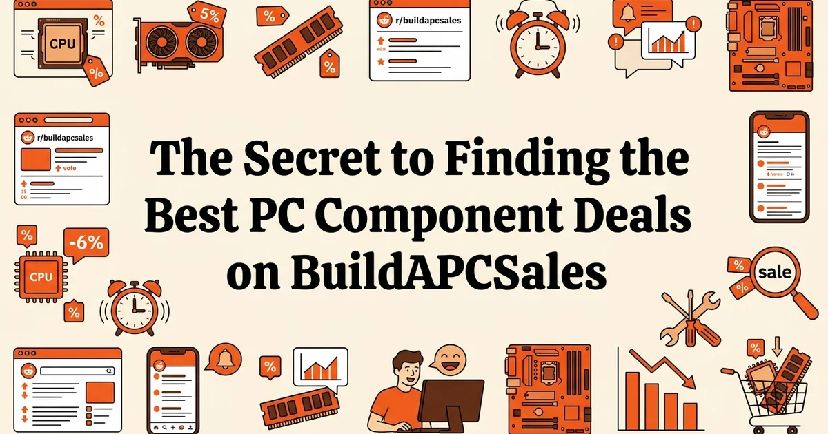 The Secret to Finding the Best PC Component Deals on BuildAPCSales