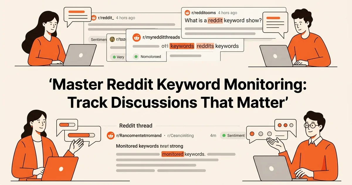 Master Reddit Keyword Monitoring: Track Discussions That Matter