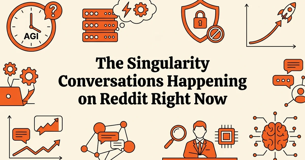 The Singularity Conversations Happening on Reddit Right Now