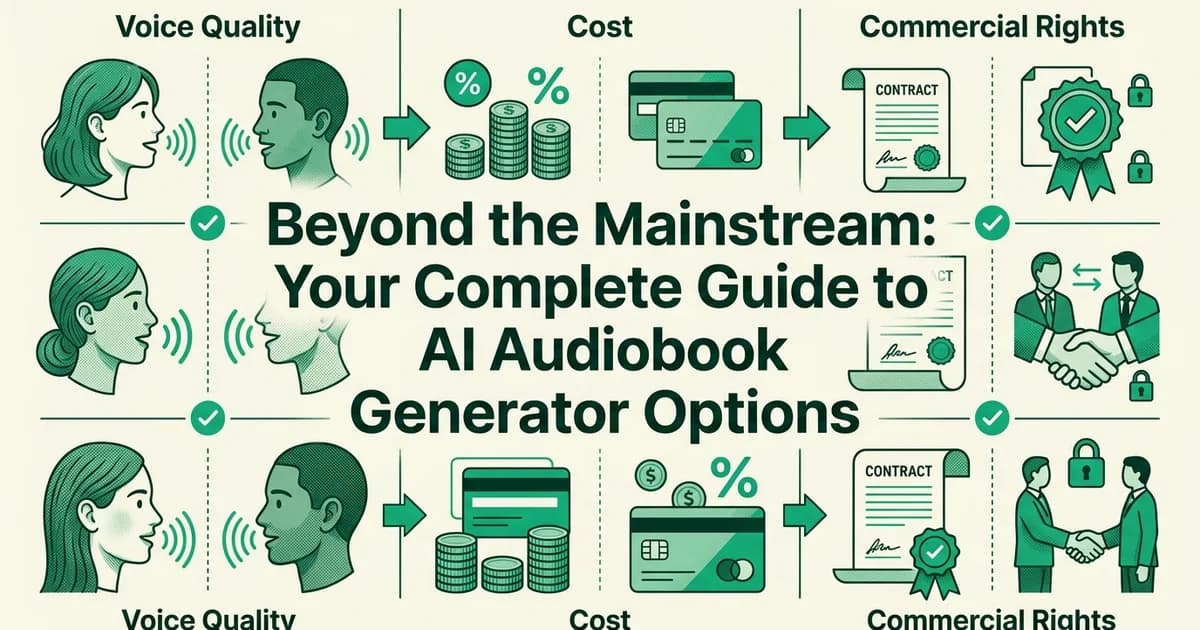 Beyond the Mainstream: Your Complete Guide to AI Audiobook Generator Options