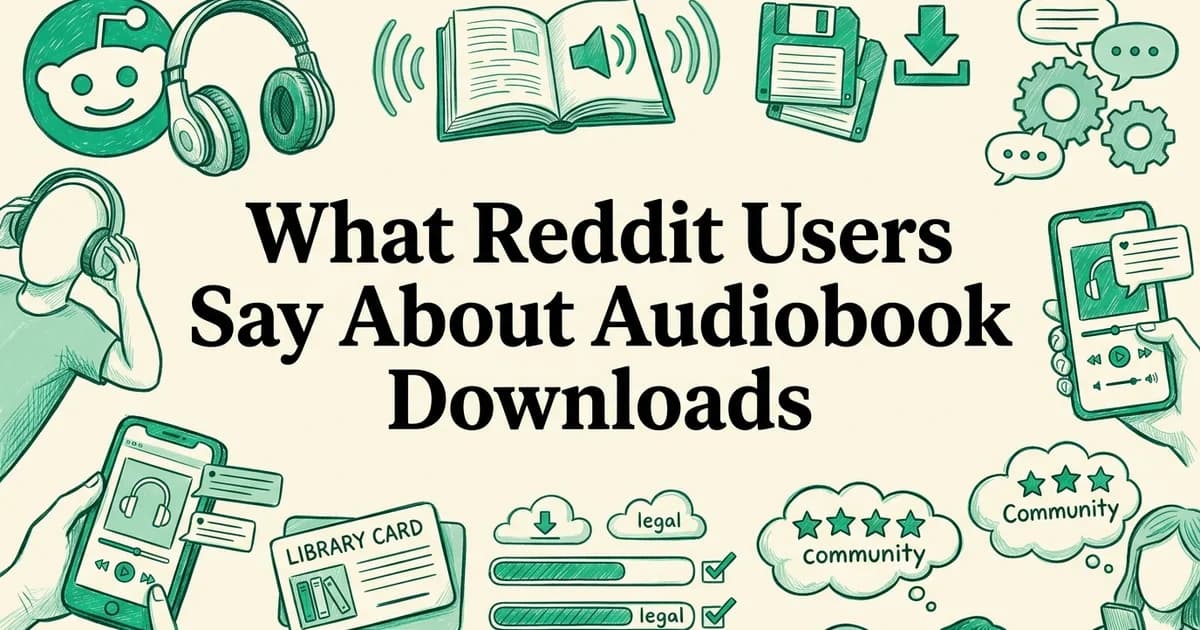 What Reddit Users Say About Audiobook Downloads