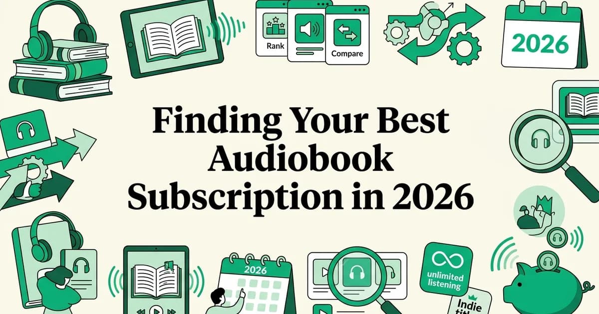 Finding Your Best Audiobook Subscription in 2026