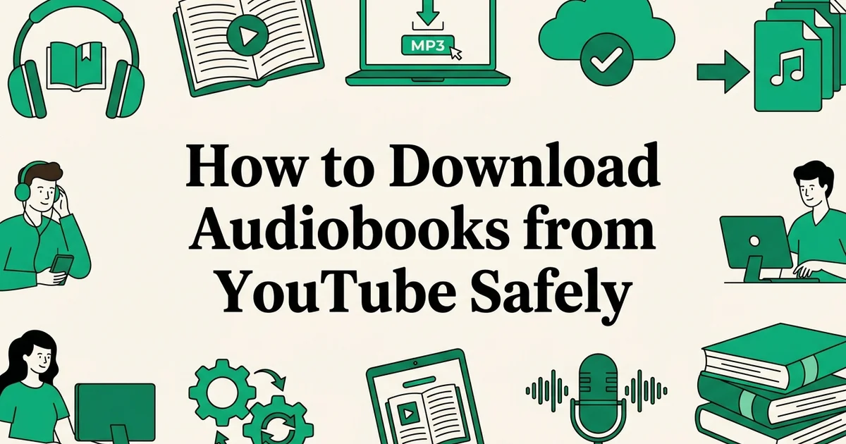 How to Download Audiobooks from YouTube Safely