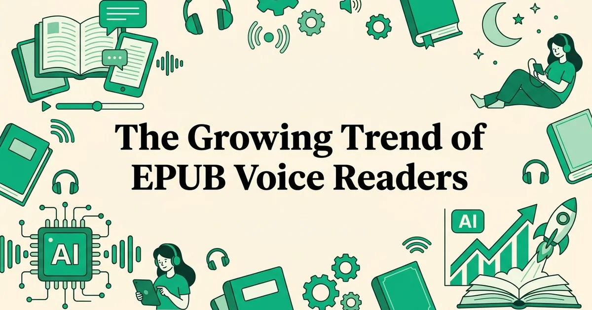 The Growing Trend of EPUB Voice Readers