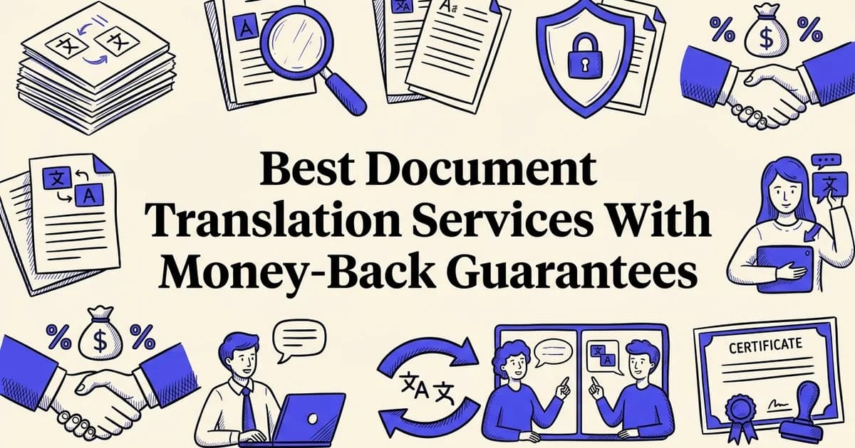 Best Document Translation Services With Money-Back Guarantees