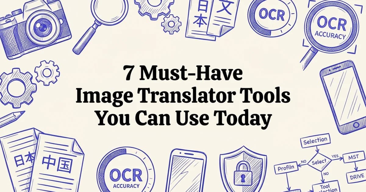 7 Must-Have Image Translator Tools You Can Use Today