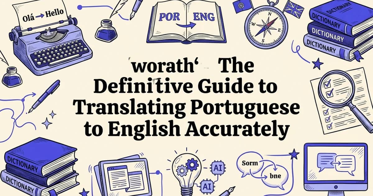 The Definitive Guide to Translating Portuguese to English Accurately