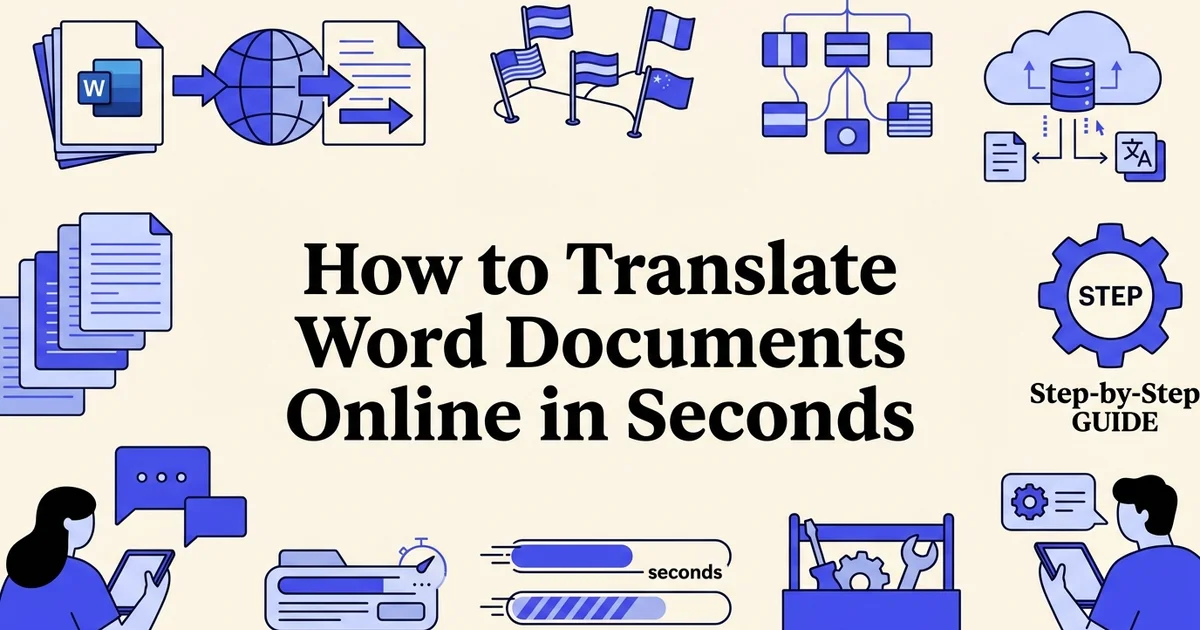 How to Translate Word Documents Online in Seconds