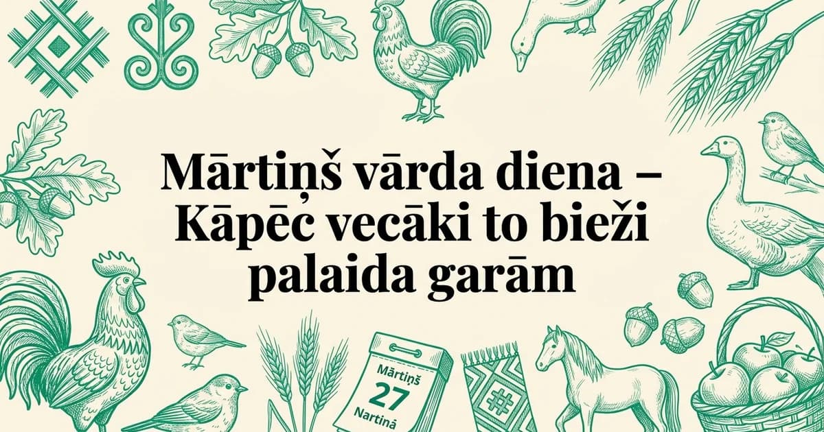 Mārtiņš vārda diena – Kāpēc vecāki to bieži palaida garām