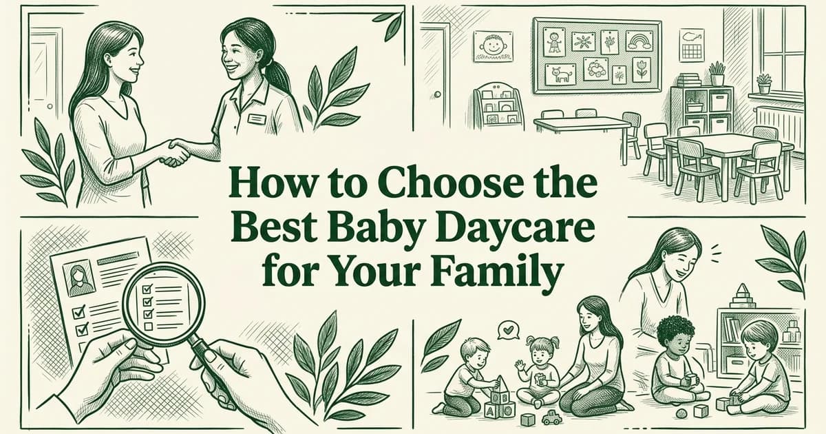 How to Choose the Best Baby Daycare for Your Family
