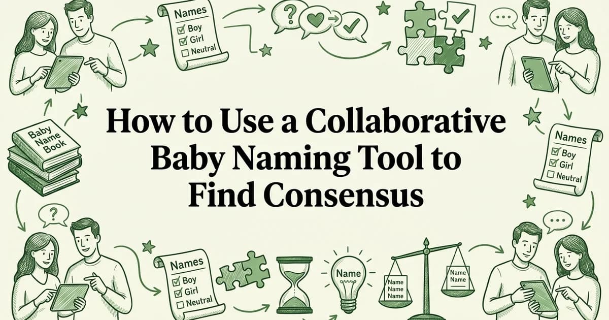 How to Use a Collaborative Baby Naming Tool to Find Consensus