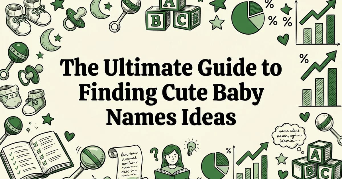 The Ultimate Guide to Finding Cute Baby Names Ideas