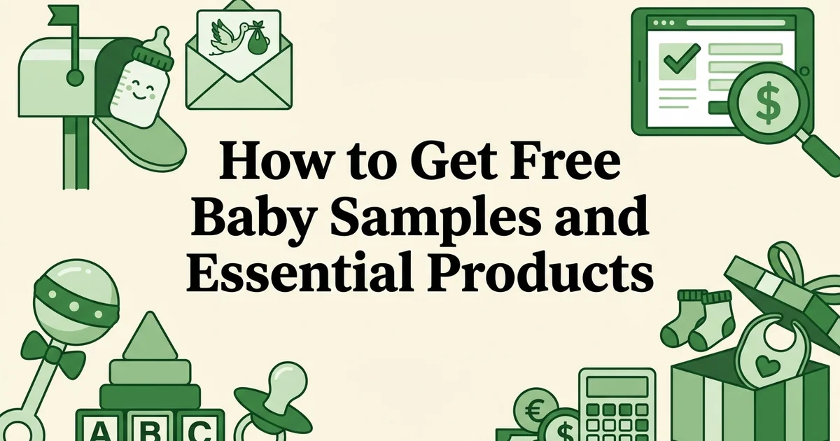 How to Get Free Baby Samples and Essential Products