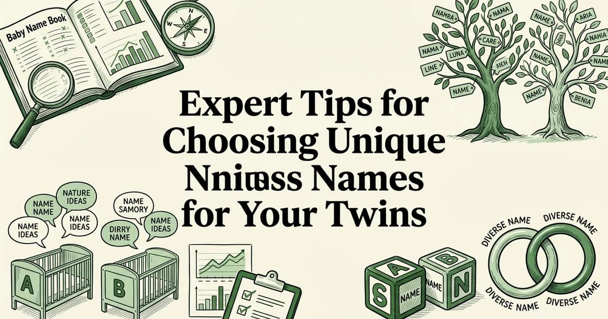 Expert Tips for Choosing Unique Names for Your Twins