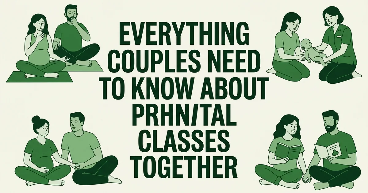Everything Couples Need to Know About Prenatal Classes Together