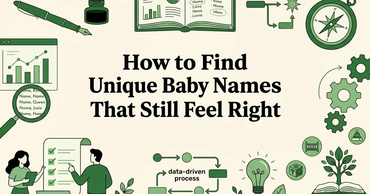 How to Find Unique Baby Names That Still Feel Right