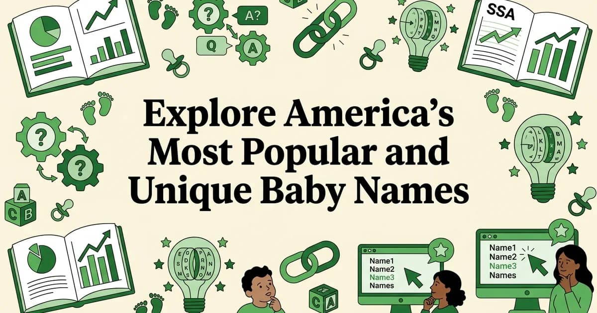 Explore America's Most Popular and Unique Baby Names