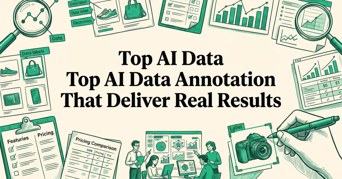 Top AI Data Annotation Services That Deliver Real Results