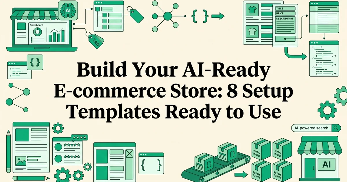 Build Your AI-Ready E-commerce Store: 8 Setup Templates Ready to Use