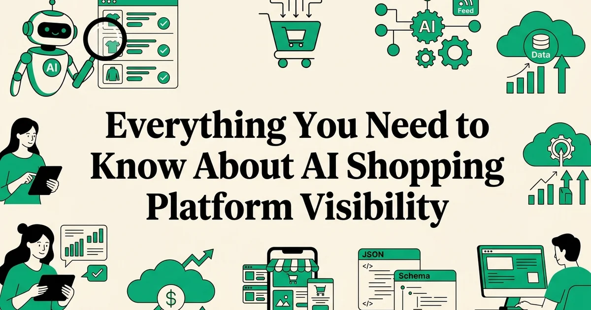 Everything You Need to Know About AI Shopping Platform Visibility