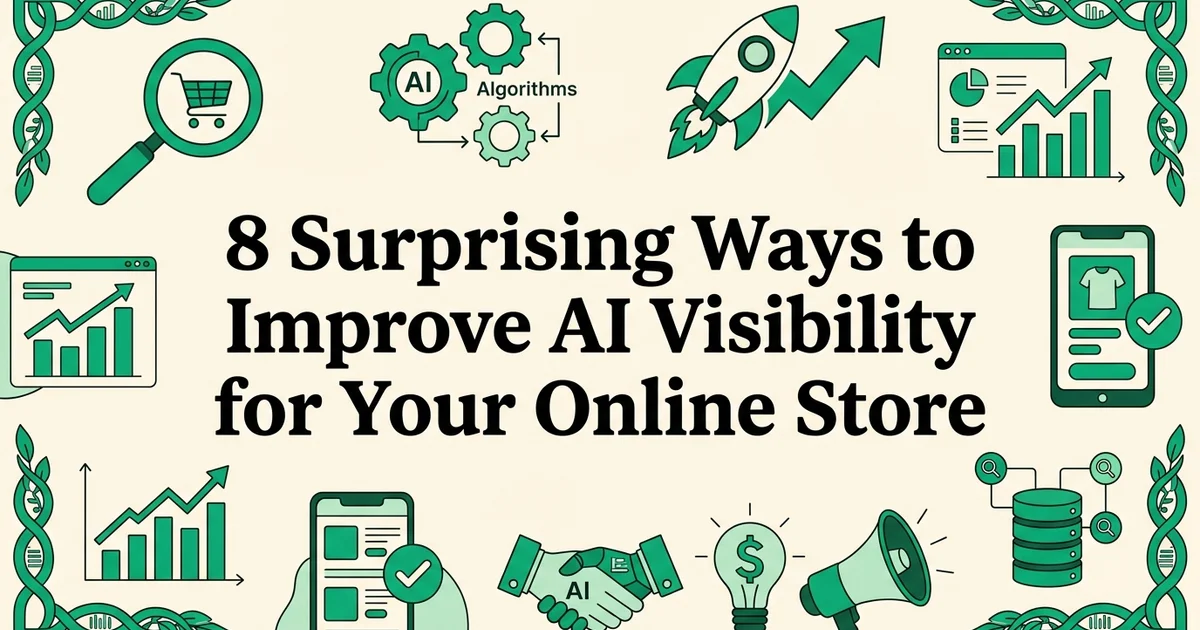 8 Surprising Ways to Improve AI Visibility for Your Online Store